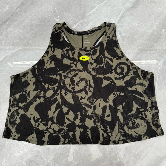 Women’s Nike Dri-Fit One Luxe Icon Clash Training Flowy Tank Top Plus Size 3X - Picture 5 of 16